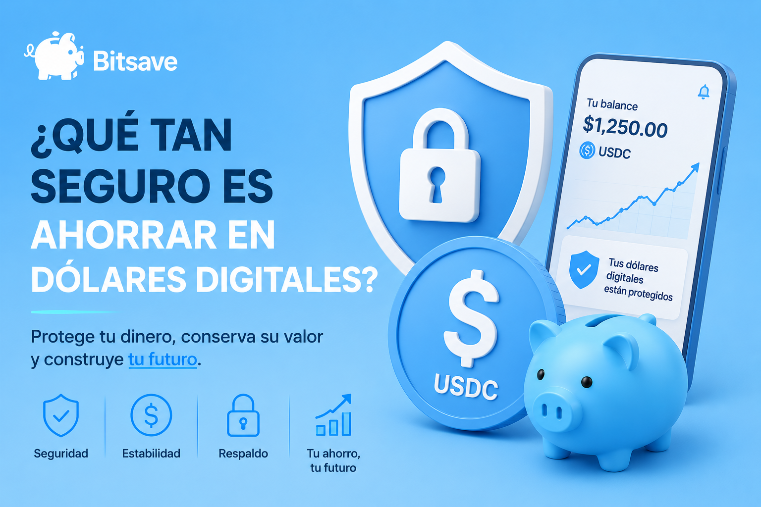¿Qué tan seguro es ahorrar en dólares digitales?