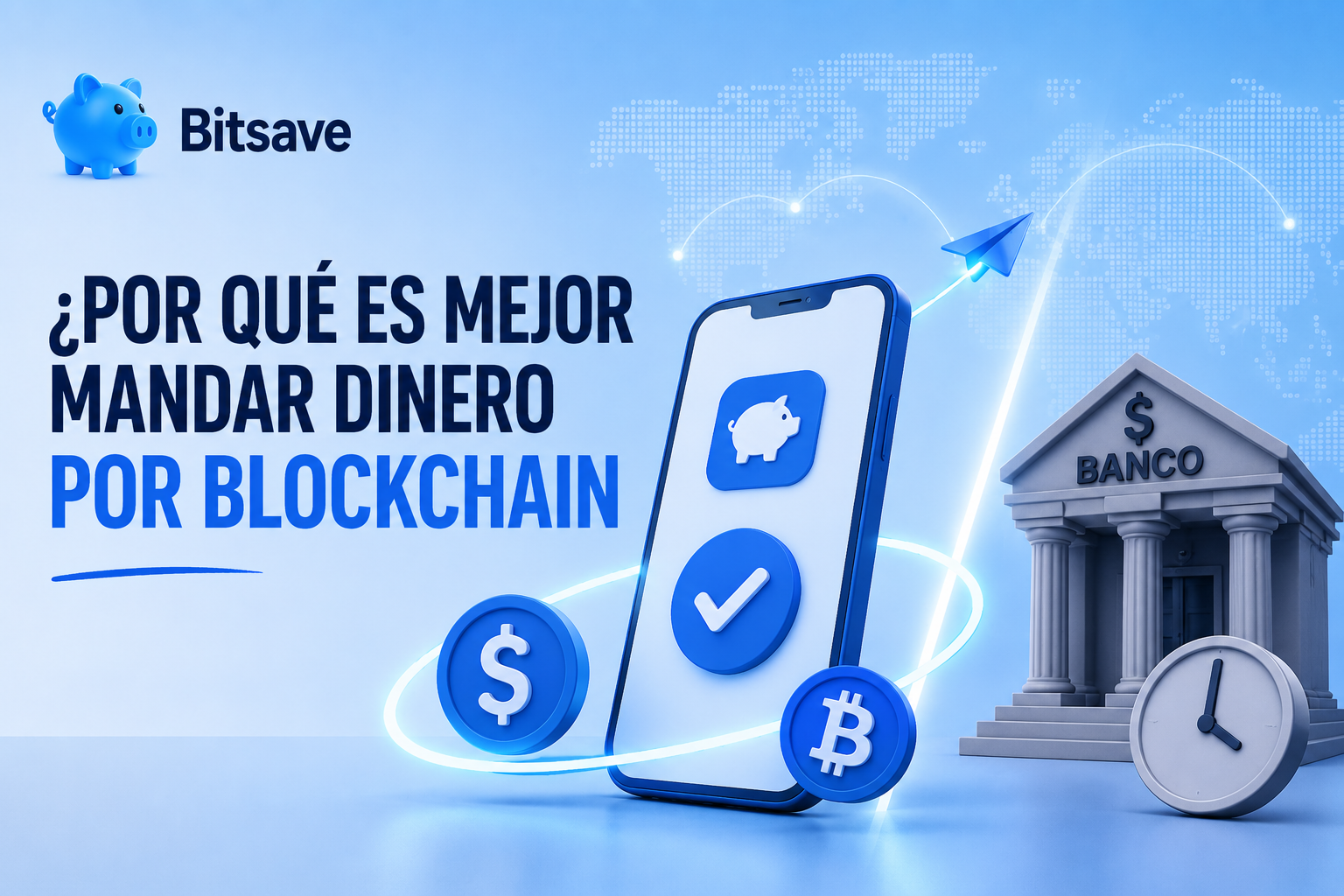 ¿Por qué muchas personas prefieren enviar dinero por blockchain en lugar de un banco tradicional?