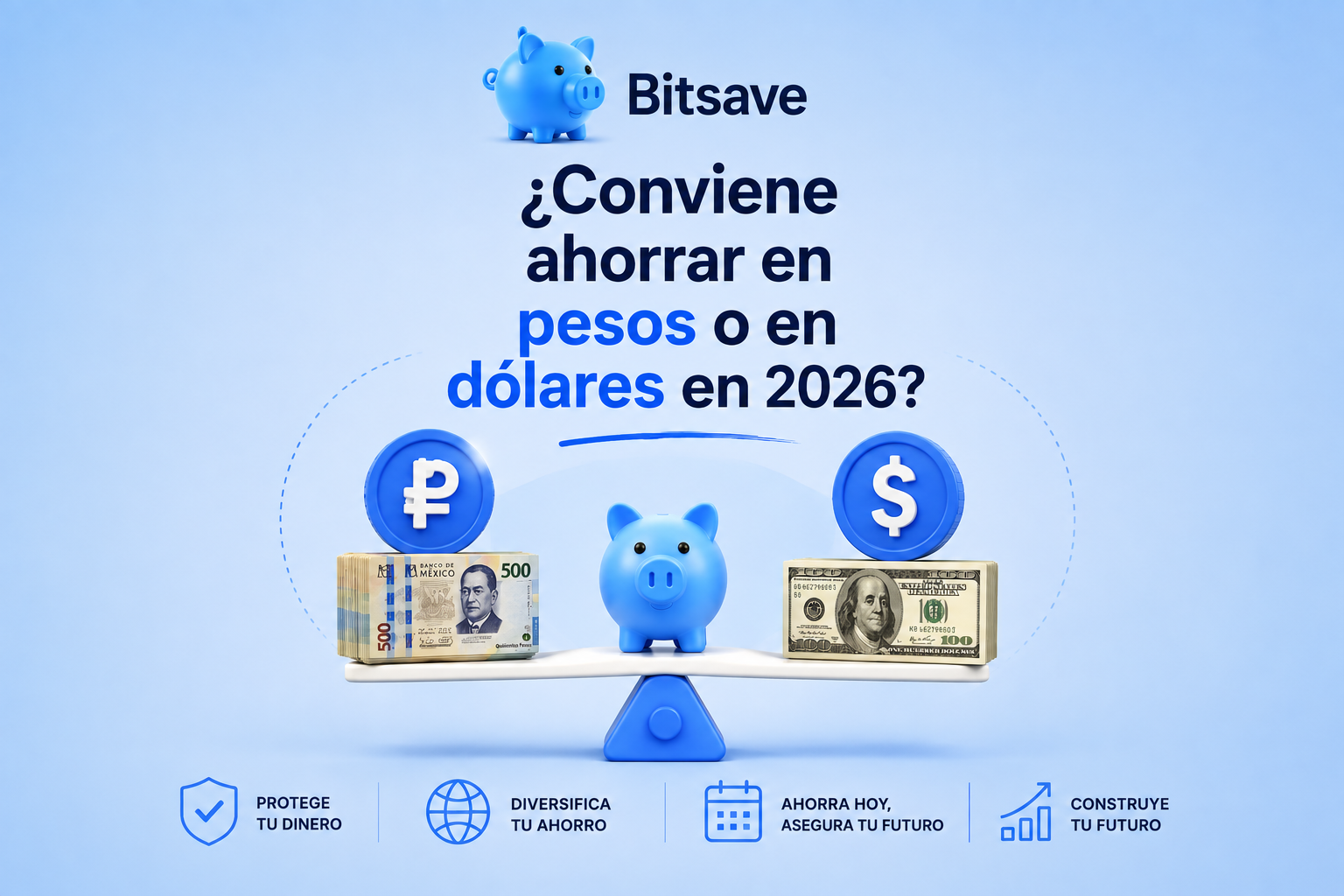 Is it better to save in pesos or dollars in 2026?